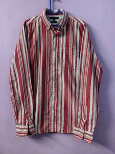 Tommy Hilfiger Striped Button-Down Shirt