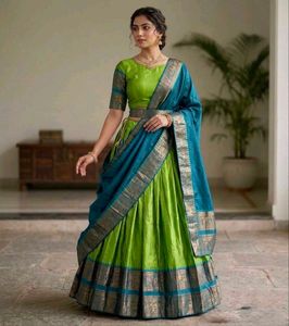 Half Saree Collection for Varalaxmi Pooja 🥳🥳🥳😻