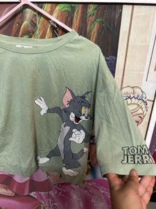 Cute Tom &amp; Jerry Graphic T-Shirt