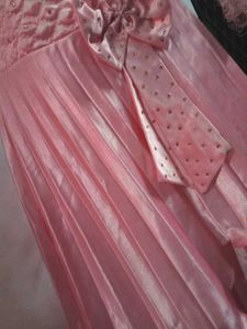 Pink Designer Gawn