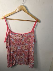 Boho Paisley Print Cami Top