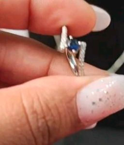 fix price 92.5 silver Elegant Diamond Ring