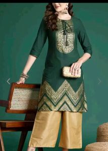 Green Kurta Women