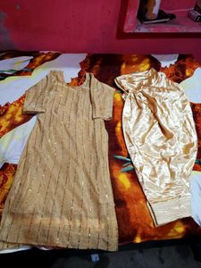 Sparkling  party wear heavy work suit salwar set