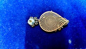Exquisite Floral Dangle Earrings