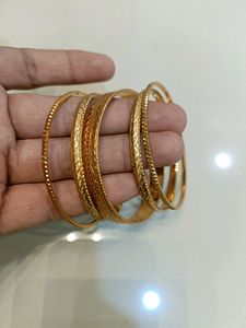 Gold Plated Chura Set Size 2.8
