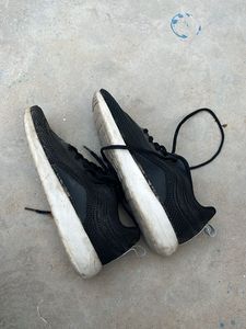 Black Mesh Sneakers