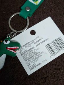 Dino 'Good Luck' Keychain