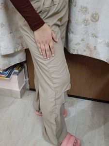 New Beige Casual Pants
