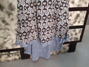 Pure Cotton long Kurti