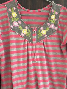 Combo Of 2 Feeding Maternity Gowns