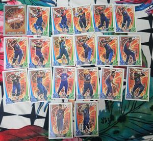 Topps 2012 Cricket Attax set
