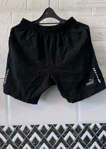 Puma Black Running Shorts