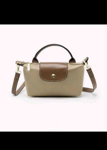 Chic Beige &amp; Brown Handbag