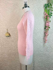 Us polo Pink Cable Knit Sweater