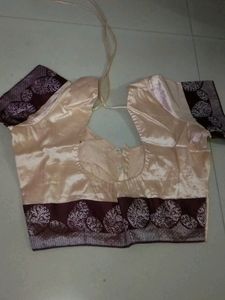 Cream &amp; Maroon Mix Original Silk