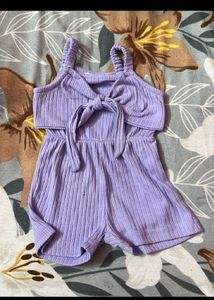 Cute Purple Romper