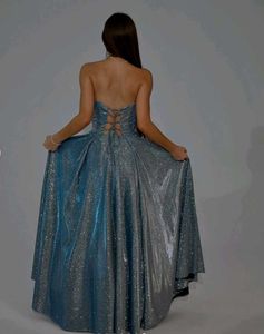 ball gown Sparkling Strapless Evening