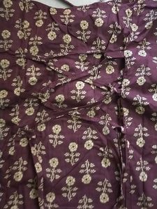 Printed halter neck design and back tie up