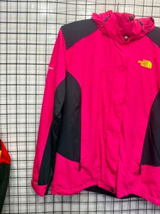 North Face Pink Black Jacket
