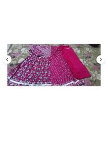 beautiful pink sharara suit set