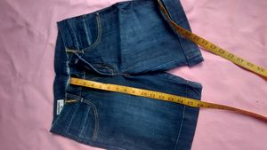 Blue Denim Shorts