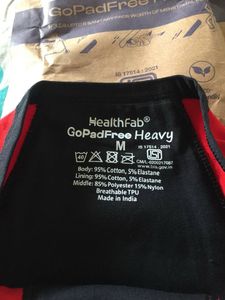 HealthFab Red &amp; Black Period Panty