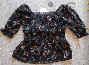 Floral Print Top