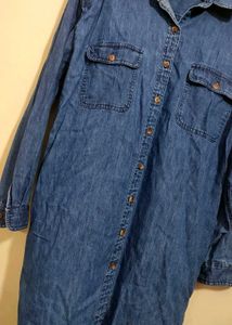 Blue Denim Shirt For 40 Bust