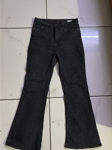 Flared High-Waisted Jeans