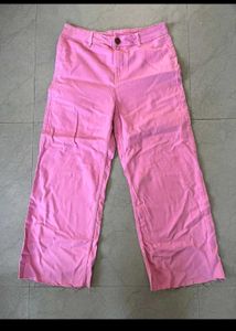 Pink Wide Leg Jeans💝