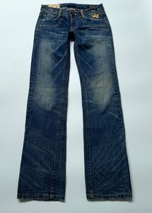 Y2K low rise bootcut jeans