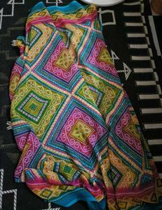 Vibrant Bandhani Print Saree