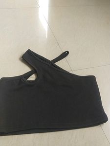 Black Crop Top