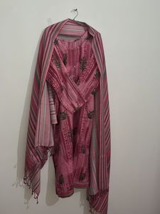 Pink Printed Kurti