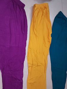 Combo Of 2 Cotton Leggings