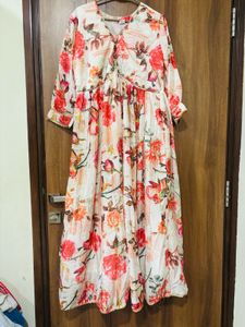 floral gown