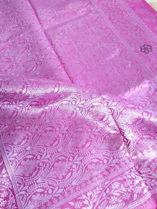 Beautiful BabyPink Saree with Swarovski work