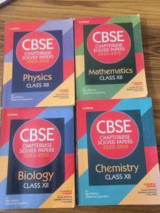 CBSE Class XII Solved Papers - phy,chem,math,bio
