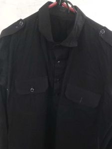 Classic Black Tunic Shirt