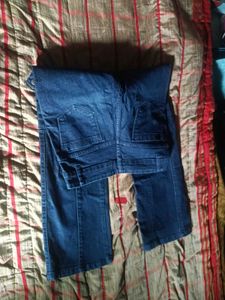girls  Denim Cargo Pants 9 to 10 years size