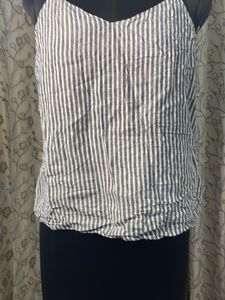 Topshop Striped Cami Top