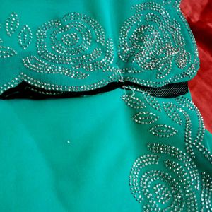 6 meter Sadi blouse peace diyebellishments