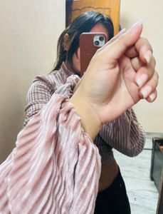 Sale-100rs Off Shein Velvet Top