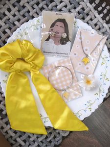 new yellow hair accessories combo