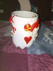 Christmas Hand Painted Glass