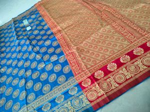 Price Drop ✨✨Elegant Printed Saree 💙♥️