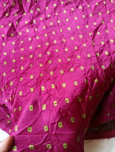 Elegant Purple Silk Saree