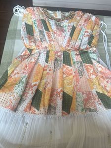 Bohemian Patchwork Print Dress