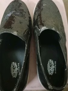 Black Shining Casual Shoes (40)
